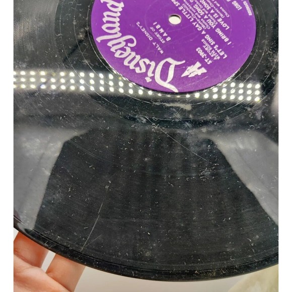 Vintage Walt Disney's The Story of Bambi Magic Mirror LP Record Album 1960 1960s - Picture 16 of 16